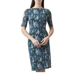 Hobbs London Brinley Silk Dress 6
